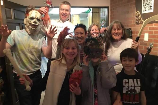 The Psycho Killer Escape Room (1-8 people) - Key points at a glance