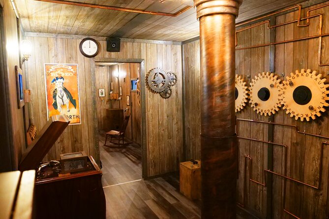 The Train Heist Adventure Escape Room - What happens at 513 Alta Mere Drive