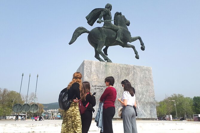 Thessaloniki Private Treasure Hunt & Tour w Food Stops - Ladadika adds street art and old streets