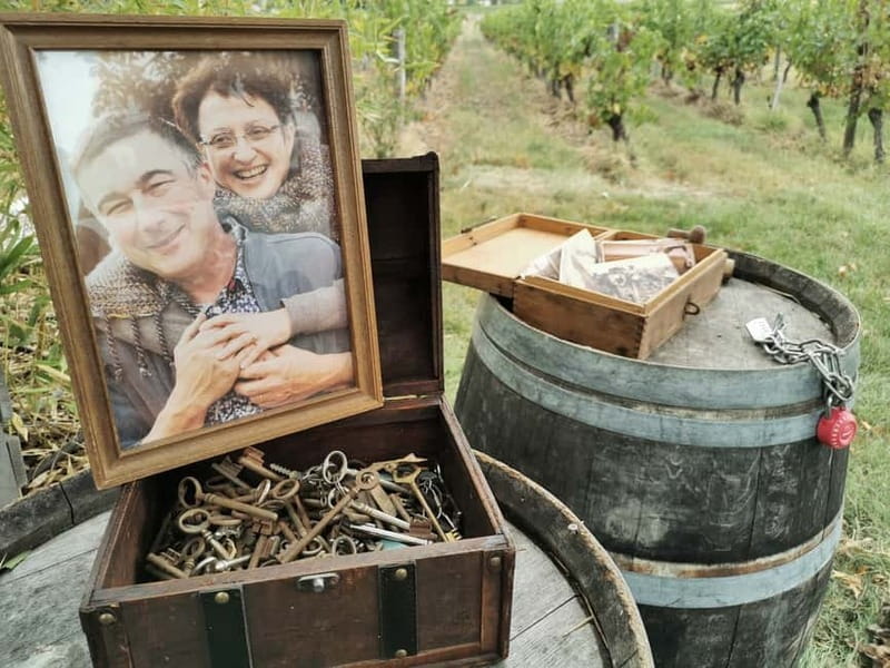 Toulouse: escape game in the cellar at Château Boujac - Philippe, Michelle, and the family story