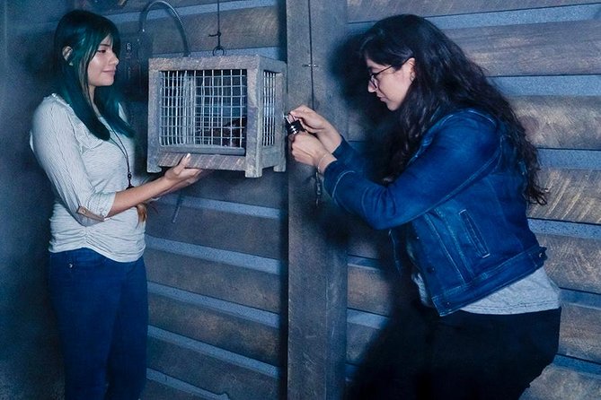 Trapped Below: Underground Escape Room Adventure at Extreme Escape San Antonio - Entering the Earth by elevator