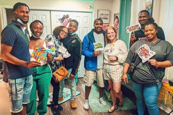 Trapped from the Future - Tampa 80s & 90s Escape Rooms - Why the private format works well