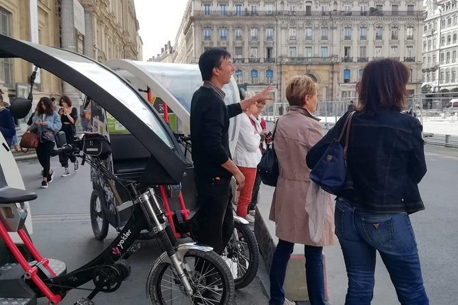 Treasure hunt in a Pedicab tour of Lyon - Why a pedicab works well in Lyon