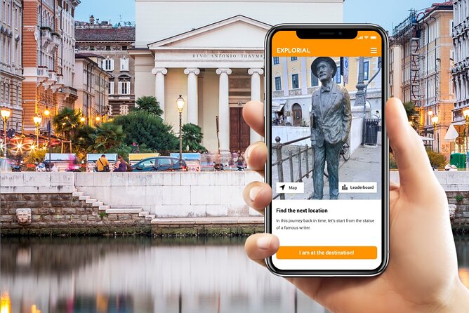 Trieste Scavenger Hunt and Sights Self Guided Tour - Piazza della Borsa and the first city clues