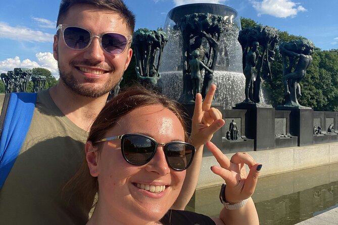 Vigeland Alien Threat in Oslo Exploration Game and Tour - The Vigeland Fountain and the central sculpture area