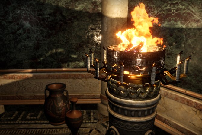 Virtual Reality Escape Room - Beyond Medusas Gate (Assassins Creed Odyssey) - The puzzles reward a good group