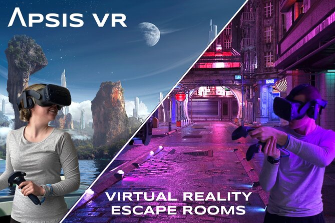 Virtual Reality Escape Room or Arcade Games at Apsis VR - Key points at a glance