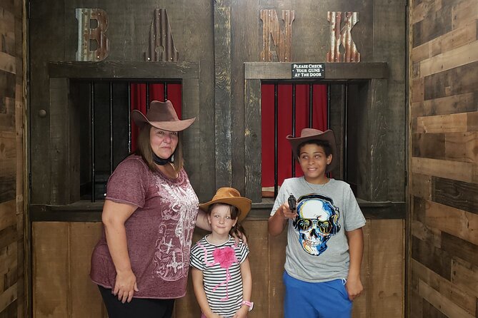 Wild West Heist Interactive Escape Room in Northfield, New Jersey - Group size, age, and who will enjoy it most